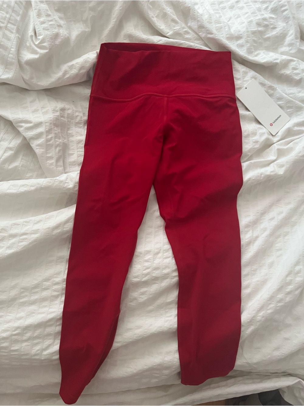 lululemon Crimson Red Leggings